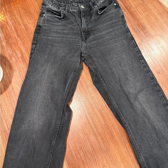 Z1975 STRAIGHT LEG LONG LENGTH HIGH RISE JEANS
BLACK - Picture 2 of 3